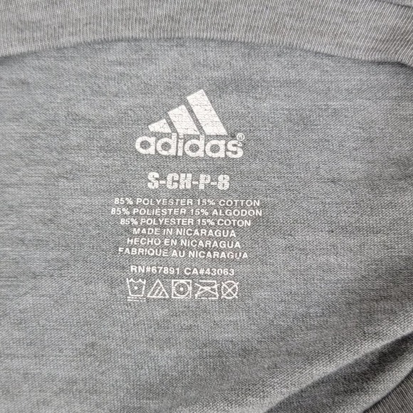 ADIDAS Oklahoma University Sooners Short Sleeve Soft T shirt Booner Sooner - Picture 13 of 13